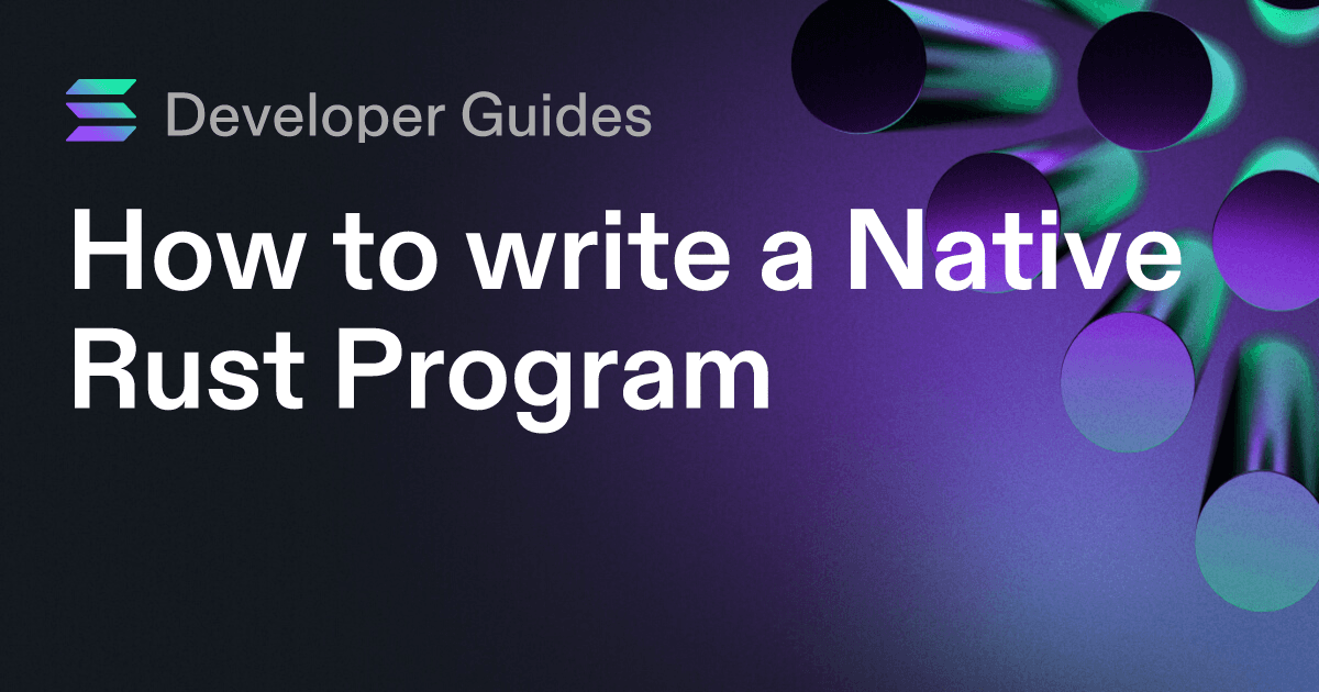 Cómo escribir un programa con Rust Nativo